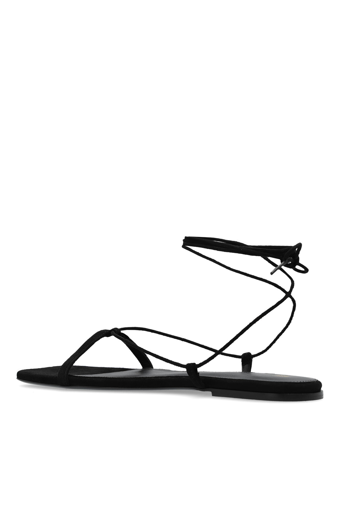 TOTEME｜SANDALS (The Suede Tie Sandal (242-WAS2053-LE001 Toteme The Suede Tie Sandals | goop